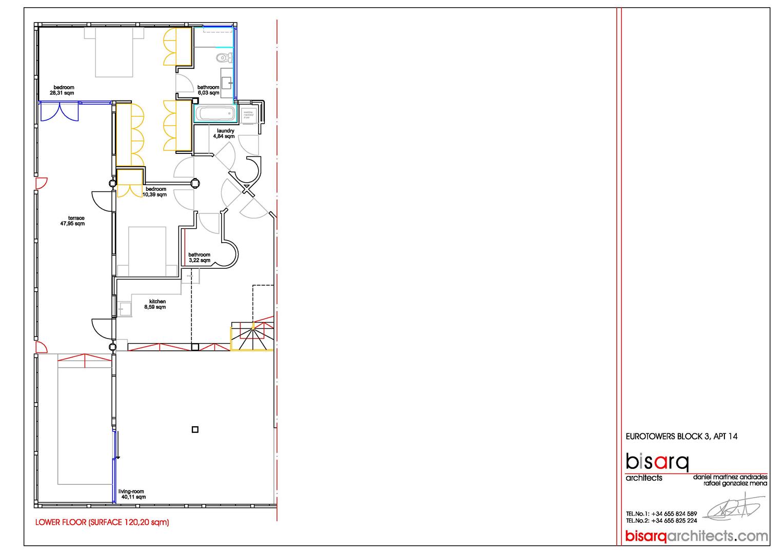 Image of Apartment - 3 Bedrooms - 2 Bathrooms for Sale in Eurotowers-Gibraltar, Image 25